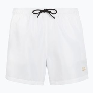 Șort de înot pentru bărbați EA7 Emporio Armani Gold Label Boxer white