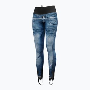 Pantaloni pentru femei Crazy Falls Printed print light jeans