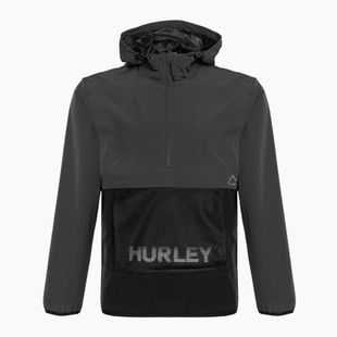 Jachetă pentru bărbați Hurley Phantom + Packable Anorak dark stone grey