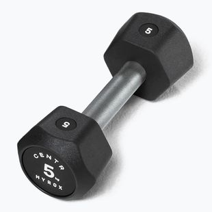Ganteră Centr Urethane Dumbbell Centr x Hyrox 5 kg black