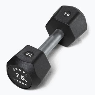 Ganteră Centr Urethane Dumbbell Centr x Hyrox 7,5 kg black