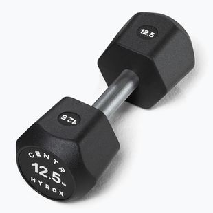 Ganteră Centr Urethane Dumbbell Centr x Hyrox 12,5 kg black