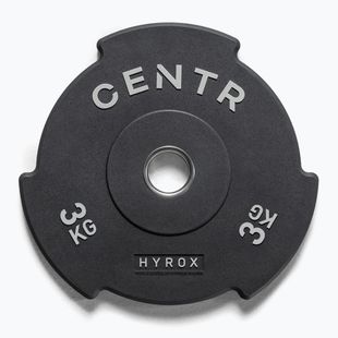 Greutate bumper Centr Top Plate Centr x Hyrox black
