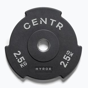 Greutate bumper Centr Olimpijski Centr x Hyrox Interlocking Bumper Plate 2 pcs black