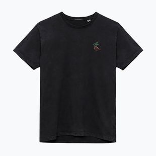 Tricou pentru bărbați Kaotiko Washed Sunset black