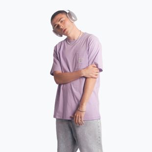 Tricou pentru bărbați Kaotiko Pocket Flower Society mallow