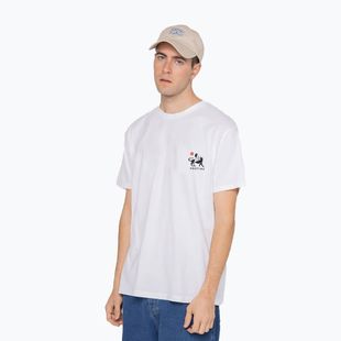 Tricou pentru bărbați Kaotiko Washed Neverland white