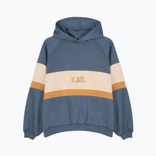 Bluză pentru femei Kaotiko Evelyn prussia / hazelnut / beige