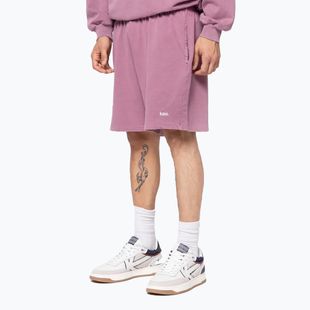 Pantaloni scurți pentru bărbați  Kaotiko Washed Daylen burgundy