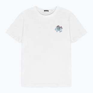 Tricou pentru bărbați Kaotiko Washed Look Inside white