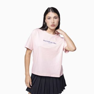 Tricou pentru femei Kaotiko M / C Washed Good Things pink