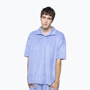 Tricou polo pentru bărbați Kaotiko Towel sky blue