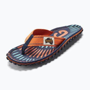 Șlapi Gumbies Islander tangerine burst