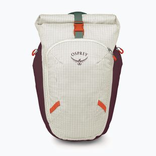 Rucsac de oraș Osprey Transporter Roll Top 30 l mystery white/moody burgundy