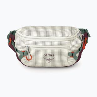 Borsetă Osprey Transporter Waist Pack 3 l mystery white/moody burgundy