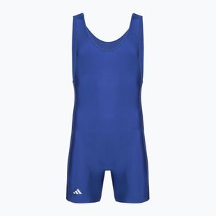Combinezon pentru bărbați adidas 3 Stripe Singlet royal/white