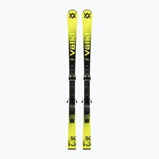 Schiuri de coborâre Völkl Racetiger SC Yellow + legături VMotion 10 GW black