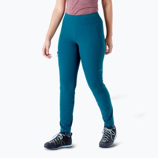 Pantaloni softshell pentru femei Rab Elevation sagano