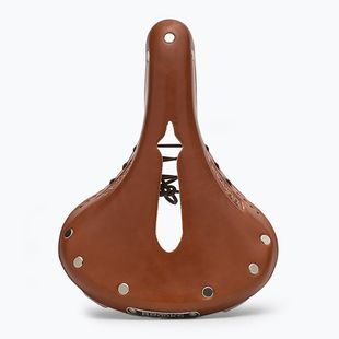 Șa de bicicletă Brooks England B17 Carved Short honey