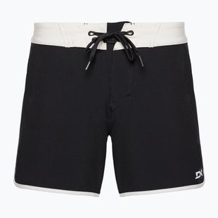 Pantaloni scurți de înot pentru femei Dakine Roots 5" negru și alb DKA156W0004