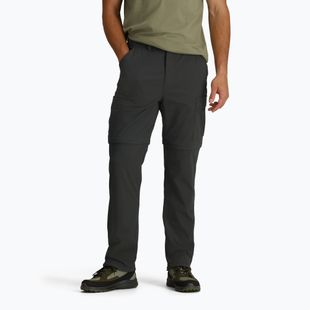 Pantaloni pentru bărbați Royal Robbins Wilder Zip-Off charcoal