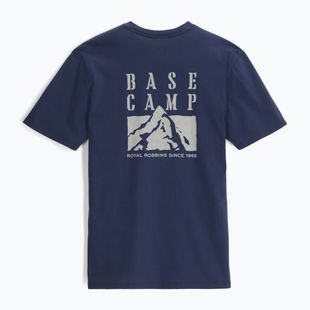 Tricou pentru bărbați Royal Robbins RR Graphic navy basecamp pt