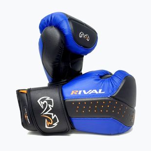 Mănuși de box Rival RB10 Intelli-Shock Bag black/blue