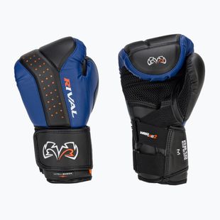 Mănuși de box Rival RB10 Intelli-Shock Bag black/blue