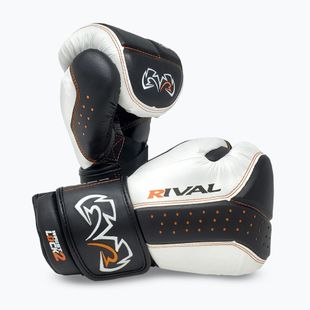 Mănuși de box Rival RB10 Intelli-Shock Bag black/white
