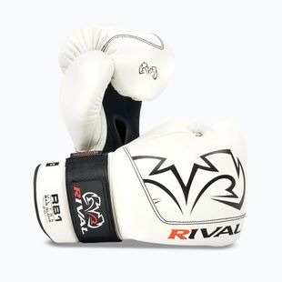 Mănuși de box Rival RB1 Ultra Bag 2.0 white