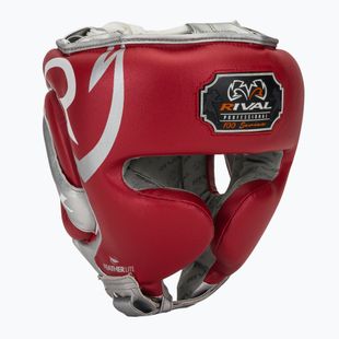 Cască de box Rival RHG100 Professional Headgear red/silver/grey