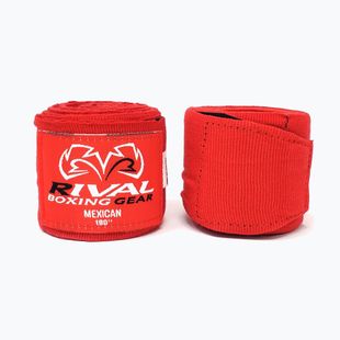 Bandaje de box Rival Mexican Handwraps 210 cm red