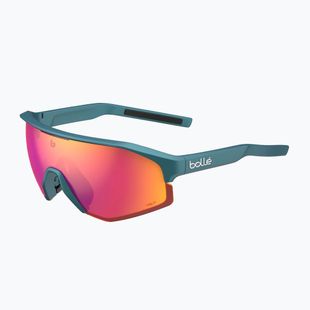 Ochelari de soare Bollé Lightshifter creator teal mettalic/volt ruby