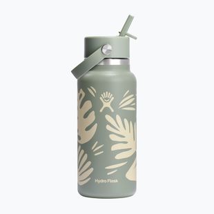 Sticlă termică Hydro Flask Wide Flex Straw 945 ml botanical bliss/agave