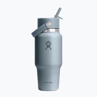 Sticlă termică Hydro Flask Wide Flex Straw Travel 621 ml shale grey