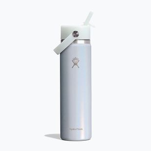 Sticlă termică Hydro Flask Wide Mouth with Flex Straw Cap 710 ml Glimmer Blue