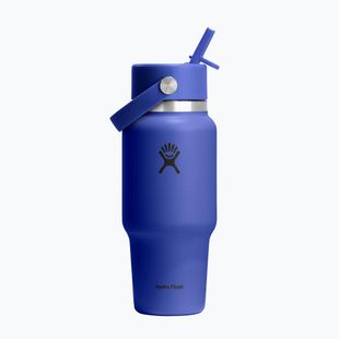 Sticlă termică Hydro Flask Wide Flex Straw Travel 621 ml capri blue