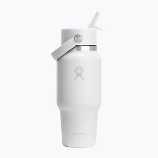 Sticlă termică Hydro Flask Wide Flex Straw Travel 621 ml white