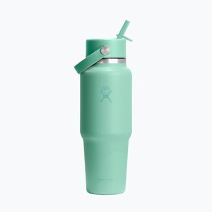 Sticlă termică Hydro Flask Wide Flex Straw Travel 946 ml mermaid green