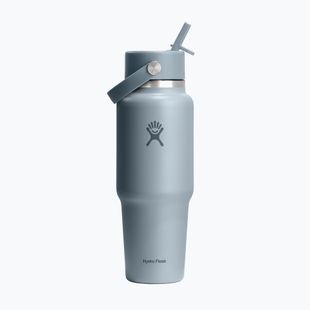 Sticlă termică Hydro Flask Wide Flex Straw Travel 946 ml shale grey