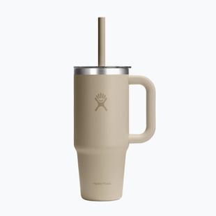 Cană Hydro Flask Travel Tumbler Clear Lid 710 ml oat