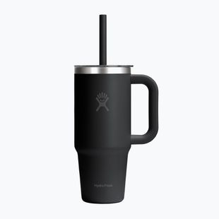 Cană Hydro Flask Travel Tumbler Clear Lid 710 ml black