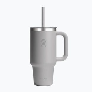 Cană termică Hydro Flask Travel Tumbler Clear Lid birch