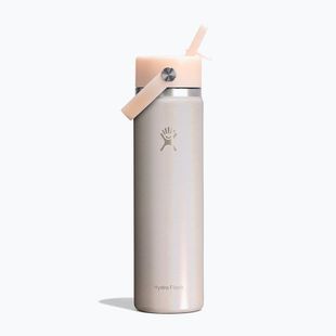 Sticlă termică Hydro Flask Wide Mouth with Flex Straw Cap 710 ml glimmer cream