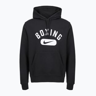 Bluză pentru bărbați Nike Boxing Disc Club Hoodie black/white