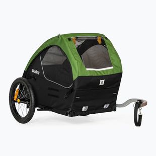 Remorcă de bicicletă pentru cățel Burley Tail Wagon black/green