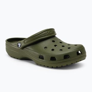 Șlapi de bărbați Crocs Classic army green pentru bărbați