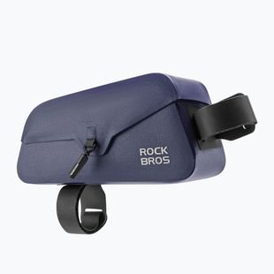 Geantă de bicicletă pentru cadru Rockbros 30120122 Bike Tube Bag Magnetic L 0,9 l blue