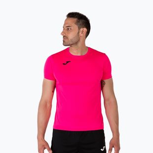 Tricou de alergare pentru bărbați Joma Record II fluor pink