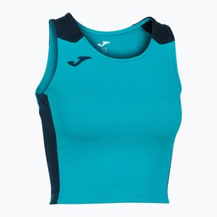 Tricou de alergare pentru femei  Joma Record II Top turquoise/navy